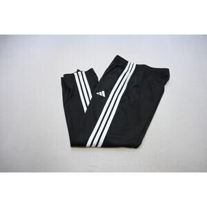 Adidas Sweat Pants Soccer Performance Striped W/Pockets Athletic Mens Size Large